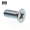 Prime-Line #10-32 x 1/2 in Phillips Flat Machine Screw, Zinc Plated 100 PK 9001025 - alternate 3